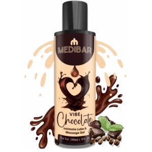 LOVEMEHONEY Medibar Stimulating Massage 2-in-1 Water-Based Personal Lubricant with Caffeine – Smooth, Safe & Non-Staining – 100ml