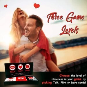 LOVEMEHONEY Romantic & Naughty Fun Game for Couples – Conversation Starters, Flirty Challenges & Dares