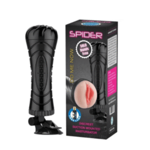 LoveMeHoney Spider Series Soft Silicone Massager for Men – Real-Feel Design with Textured Inner Tunnel
