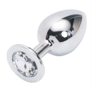 LOVEMEHONEY Premium Metal Wellness Plug – Small Size with Elegant Crystal Base